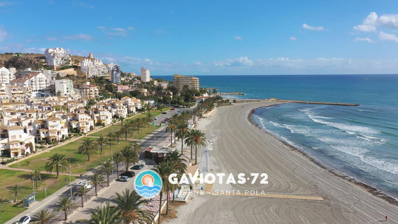 Nuevo A Estrenar. Vistas Al Mar, Terraza, Ascensor Lägenhet Santa Pola Exteriör bild